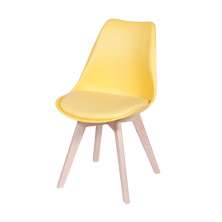 Cadeira Saarinen Wood - Amarela