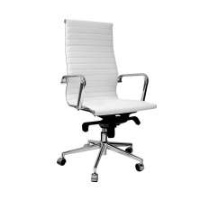 Cadeira de Escritório Presidente Eames Esteirinha I Branca