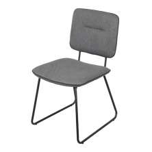Cadeira de Jantar Modelo Batur - Assento em Espuma Revestido em Linho 88x52,5x62,5cm