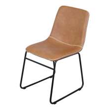 Cadeira de Jantar Modelo Verner - Assento em Espuma Revestido em PU 84x56x56cm