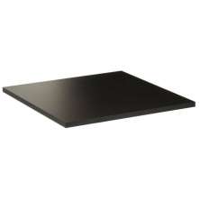 Tampo  De Mesa Quadrado Sala De Jantar 80Cm Madeira Preto
