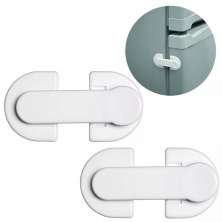Kit 2 Trava Porta de Geladeira Adesiva Bebê Ordene Freezer S
