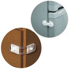 Kit 6 Travas Para Gaveta e Armários E 2 Trava Para Porta de