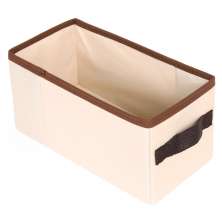 Caixa Organizadora Em Tecido De 14x15x38cm C/ Alça KIT 2