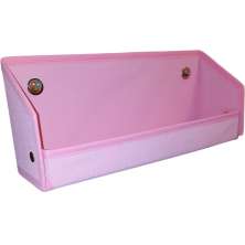 Prateleira/Revisteiro Em TNT De 40X15X10 - Organibox - Rosa