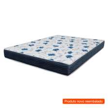 [OUTLET] Colchão Casal de Espuma D28 Iso (18x138x188) Azul