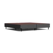 Base Box Super King Size Camurça I Cinza