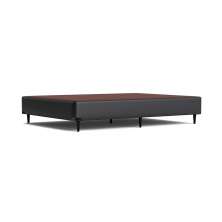 Base para Cama Box Casal Cori II Cinza