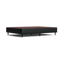 Base para Cama Box Casal Cori II Preta