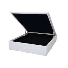 Base para Cama Box Casal Physical com Baú (39x138x188) Branca