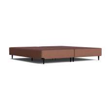 Base para Cama Box Queen Camurça I Creme
