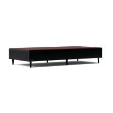 Base para Cama Box Solteiro Cori I Preto
