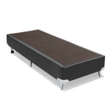 Base para Cama Box Solteiro Cori II Cinza