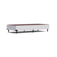 Base para Cama Box Solteiro Florence (23x108x198) Branca