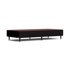 Base para Cama Box Solteiro Florence ll (23x108x198) Preta