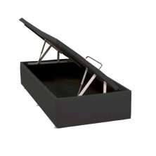 Base para Cama Box Solteiro Physical ll com Baú (39x88x188) Cinza