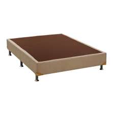 Base para Cama Box Viúva Camurça II Creme