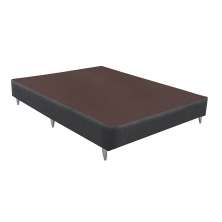 Base para Cama Box Viúva Linen (23x128x188) Cinza