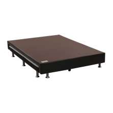 Cama Box Casal 138 para Cama Auxiliar Nero Preto