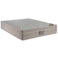 Colchão King Airtech Spring Pocket Molas Ensacadas (193x203x30) Branco e Bege