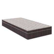 Colchão Solteiro Airtech D28 Ortopillow (28X78X188) Marrom e Branco