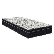 Colchão Solteiro Airtech D45 Ortopillow (28X78X188) Preto e Branco