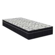 Colchão Solteiro Airtech D45 Ortopillow (28X88X188) Preto e Branco