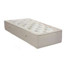 Colchão Solteiro Orthotel Espuma D28 Molas Superlastic 30x100x200 Bege e Branco