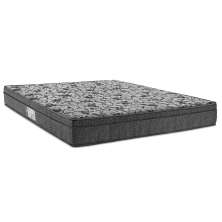 Colchão Viúva Physical Spring Molas Ensacadas (128x188x23) Cinza e Branco
