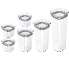 Conjunto Potes Herméticos Para Alimentos 450ml 1000ml 1500ml