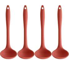 Kit 4 Conchas de Silicone Utensílios Cozinha Talheres para S