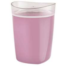 Porta Algodão Pote Porta Cotonete Acessório Banheiro Organizador Pia Para Banheiro Rosa Quartzo