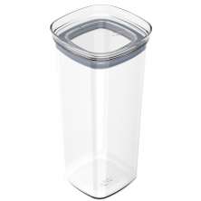Pote Com Vedação Hermética Em Silicone 1,5l Pote De Plástico Natural