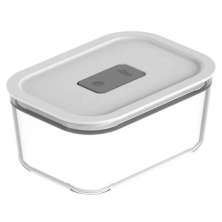 Pote De Vidro Hermético 725ml Marmita Comida Ou Branco Fresh Lock Mantimento