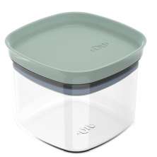 Pote Hermético 450ml Plástico Vedação Hermética Em Silicone Verde Menta