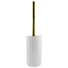Suporte Com Escova Sanitária Groove Vaso Privada Banheiro Ou Branco Fechado