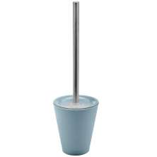 Suporte Escova Sanitária Vaso Privada Escovinha Banheiro OU Azul Glacial