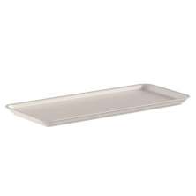 Tampa para Cesto Flow 3L Bege 27x12x1,3cm Caixa Organizadora