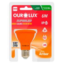 Lâmpada LED Âmbar (6W)