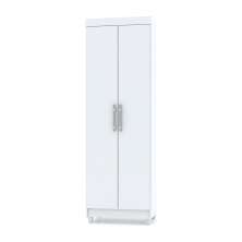 Armário Multiuso Lavanderia 02 Portas Aline Branco - Pallazio