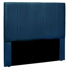 Cabeceira King 1,95m Ravenna Veludo Azul Marinho - Pallazio