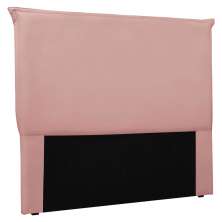 Cabeceira King 1,95m Veneza Veludo Rosa - Pallazio