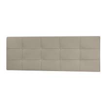 Cabeceira Painel King 1,95m Roma Corano Bege - Pallazio