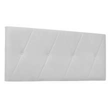 Cabeceira Painel Queen 1,60m Aquilla Corano Branco - Pallazio