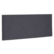 Cabeceira Painel Queen 1,60m Aquilla Suede Cinza - Pallazio