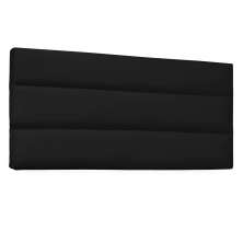 Cabeceira Painel Queen 1,60m La Italiana Corano Preto - Pallazio
