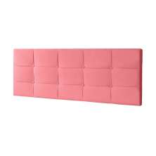 Cabeceira Painel Queen 1,60m Roma Suede Rosa - Pallazio