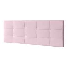 Cabeceira Painel Queen 1,60m Roma Suede Rosa Bebê - Pallazio