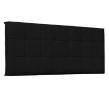 Cabeceira Painel Queen 1,60m Verona Corano Preto - Pallazio