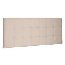 Cabeceira Painel Queen 1,60m Verona Suede Bege - Pallazio